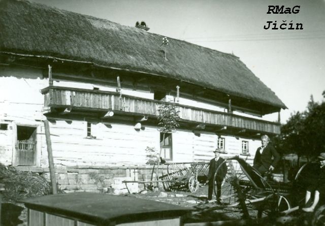stavení č.3 -  r.1929 (sbírka pozitivů a negativů  RM a G v Jičíně, foto K.Řezníček, č. 2720 KŘ) 