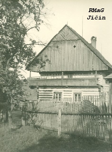 stavení č.3 - r.1941 (sbírka pozitivů a negativů  RM a G v Jičíně, foto J.Trejbal, č. 4623 JT) 
