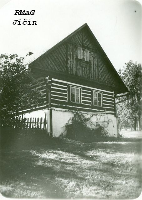 stavení č.10 - r.1929 (sbírka pozitivů a negativů  RM a G v Jičíně, foto K.Řezníček, př.č. 2721 KŘ ) 